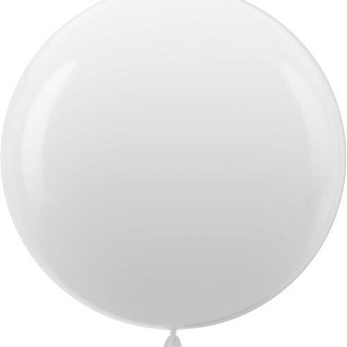 White Giant Balloons 36 Inch - 8 Pack Jumbo White Balloons Large Round White Latex Balloons for Photo Shoot Birthday Baby Shower Wedding Party Decorations