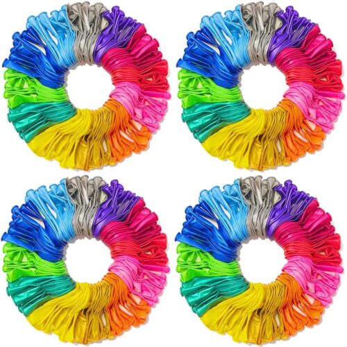 400 PCS Party Balloons, 10 Inch - 12 Balloons Assorted Color - Rainbow Latex Balloons Party Balloons for Birthday Baby Shower Wedding Party Supplies Arch Garland