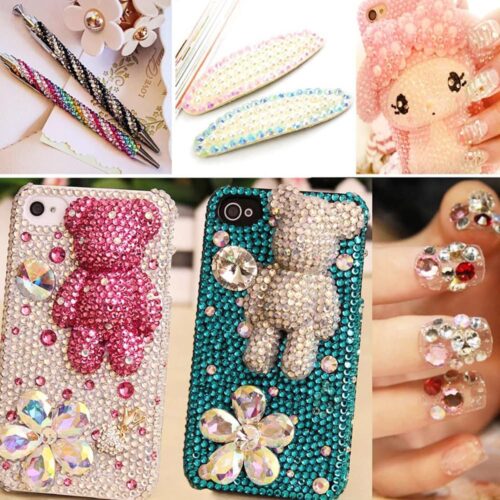18 Colors 3mm Flat Back Jelly Rhinestones Colorful Resin Crystal AB Rhinestones for Crafts Nails Clothes Face Shoes Tumblers Decoration