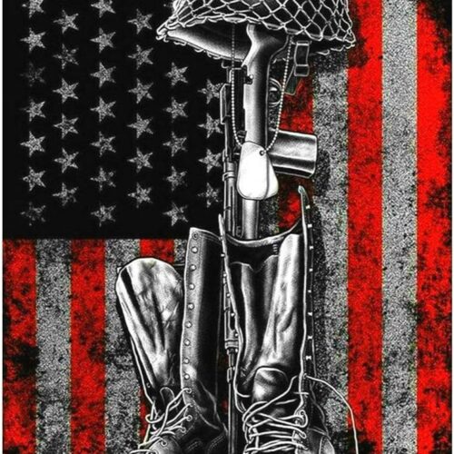Diamond Painting Flag, Diamond Art Kits for Adults, Diamond Art Patriotic,Diamond Painting Kit, Perfect for Home Wall Decor 12 x 16 Inch.