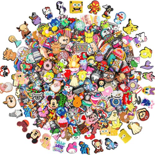 40Pcs Non-Repeat Cartoon Silicone Focal Beads for Pens, Random Focal Beads Bulk for Bead Pens Keychain Jewelry Making
