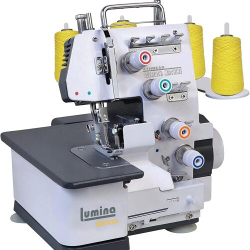 Sienna Serger Sewing Machine - Industrial Grade Sergers & Overlock Machines with Durable Metal Frame, 3-4 Serger Thread Capability - Overlocker Sewing Machine for Heavy Duty Fabric