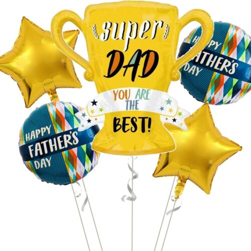 Happy father's day balloons party decorations,cup theme fathers day balloons,fathers day party decorations supplies.