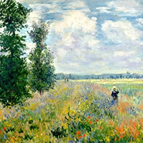 Paint by Numbers for Adults Beginner Kids, Number Painting - Tea Tree Flowers by Monet 40x50 cm - Wall Art Gifts (Tree, No Frame)
