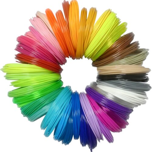 3D Pen Print Filament - 20 Bundle PLA Refills for 3D Printing - Ideal for Art, Crafts, Doodler to Create - is Great Birthday and Christmas Gifts for Kids