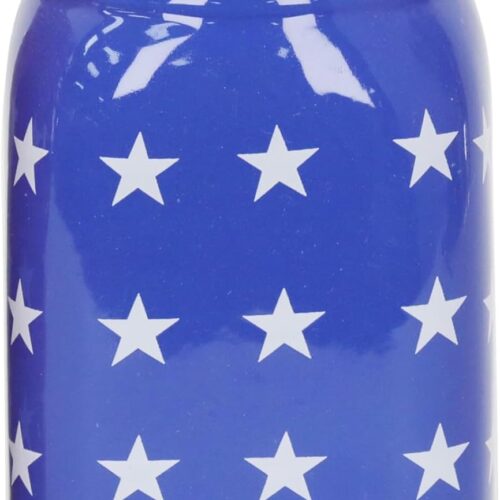 5" Patriotic Decorative Mason Jar Container Patriotic Party Supplies-Memorial Day, 4th of July Decor