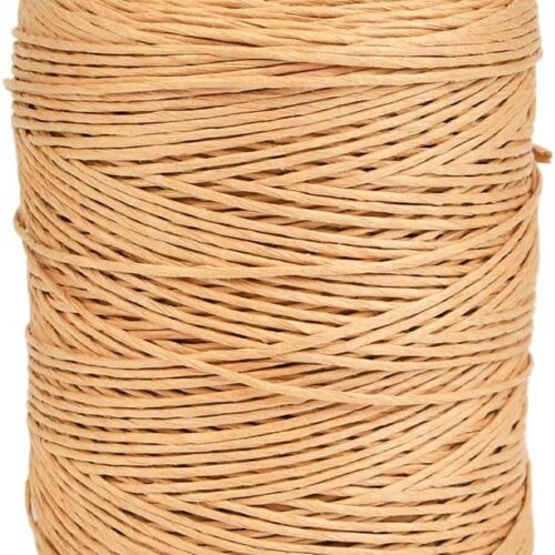 656 Feet Floral Bind Wire Rustic Vine Wrapping Wire, Paper Covered Waterproof Craft Wrap Twine for Flower Bouquets Stem Wrap Florist (Khaki)