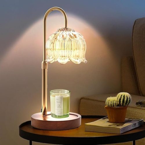 Fragrance Candle Warmer Lamp，Electric Candle Warmer with Timer