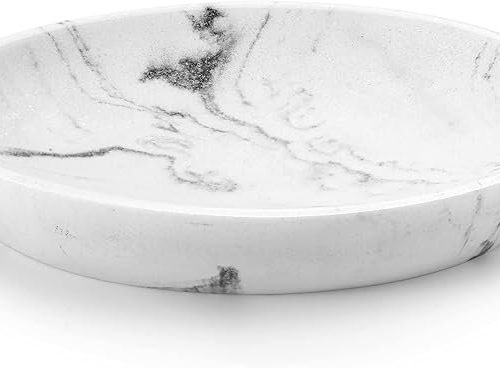Luxspire Soap Dish, Resin Soap Tray Soap Holder Container Box