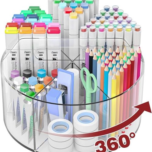 Absonic 360-Degree Rotating Pencil Holder
