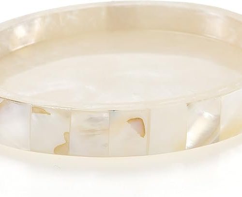 Creative Scents Milano Soap Dish for Bathroom - Decorative Dry Bar Holder Finished