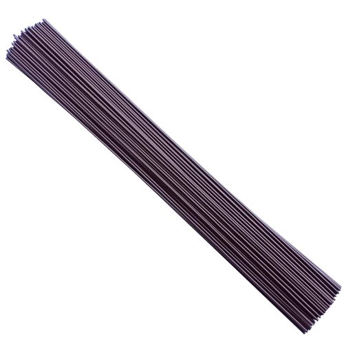 2 Gauge(2mm Diameter) Brown Floral Stem Wire 16 inch for DIY Crafts, Artificial Flower Arrangements, Wreath Making, Wedding Decorations,60/Package