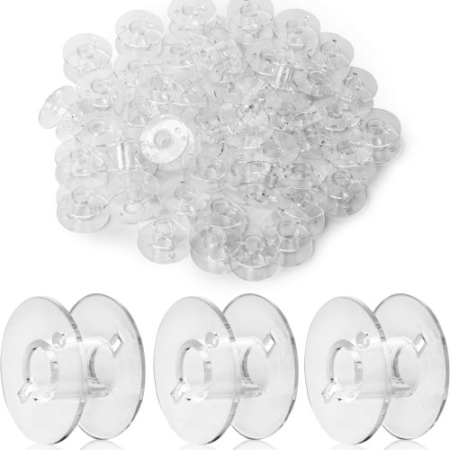 Mr. Pen Bobbins - 50 Pack Plastic Bobbins for Sewing Machines (Brother & Singer)