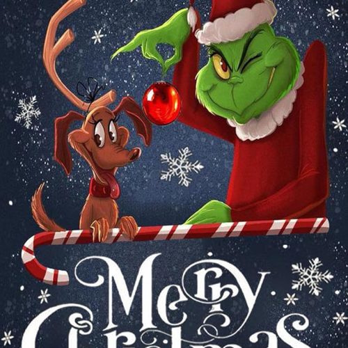 Clendo Christmas Diamond Painting Kits for Adults,Grinch Diamond Art for Adults Beginner,Diamond Dots Gem Art for Aesthetic Home Decor12x16Inch