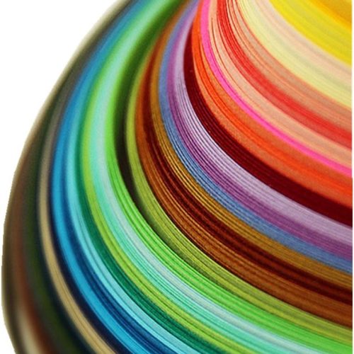 IMISNO Paper Quilling Strips Set 1040 Strips 26 Colors (3/5/7/10mmx38cm,Pack of 4 Sets)