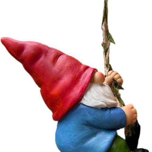 Hanging Gnome Garden Statue Decoration,Climbing Gnomes Statue Figurine Ornament for Indoor Outdoor Home Garden Decor