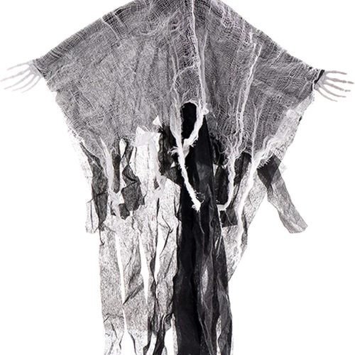 Halloween Hanging Ghost, Skeleton Ghost, Party Decoration for Haunted House, Indoor/Outdoor