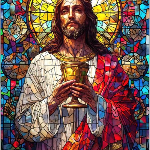 Auremi Jesus Diamond Painting for Adults,5D Diamond Art Kits, Full Drill Diamond Dots Paintings for Beginners, Diamond Art Painting Kits for Home 30x40 cm
