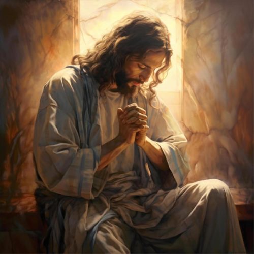1 MOMDEDP DIY 5D Diamond Painting Kits for Adults: Jesus Diamond Painting Full Drill Beginners Craft Kits DIY Diamond Dots for Home Wall Decor Gifts 12x12inch Prayer