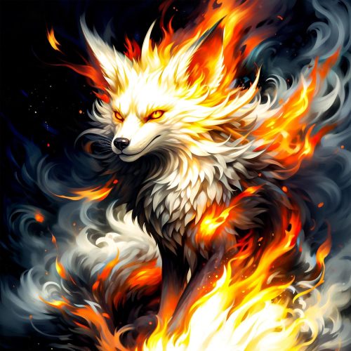 Leixonl 5D Diamond Painting Kits for Adults and Beginner Diamond Art Paint by Numbers for Home Wall Decoration and Gifts(12X12 inch) (Fox)