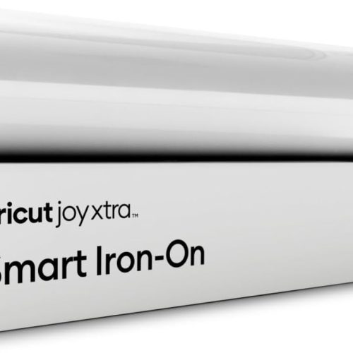 Cricut Smart Iron On for Joy Xtra Machine, White (9.5in x 4ft) - HTV Heat Transfer Vinyl - Matless Cutting for Long cuts