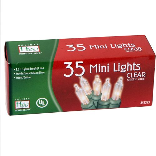 35-Count Clear Christmas Light Set
