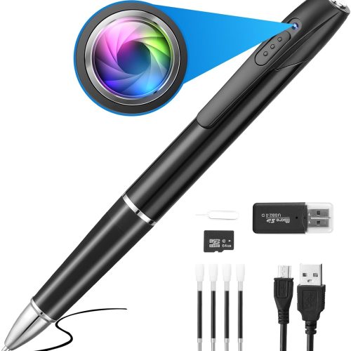 64GB Nanny Cam,1080p Body Camera,Mini Camera for Home,Office