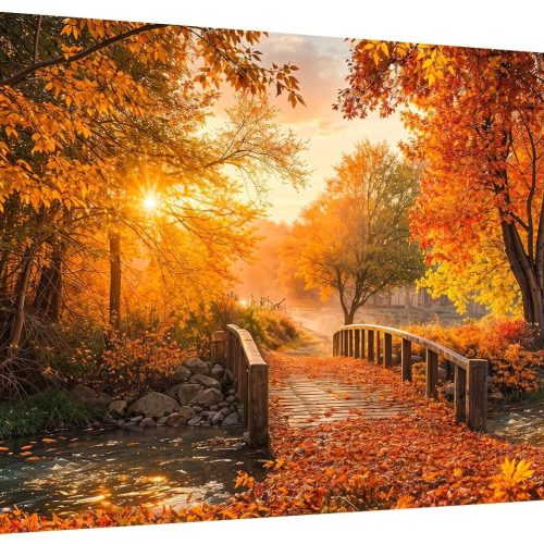 ATDMS Large Diamond Art Kits for Adults - DIY 5D Landscape Diamond Painting Kits for Adults,Full Drill Forest Diamond Painting, Sunset Gem Art Kits for Home Wall Decor 27.5x15.7 Inch