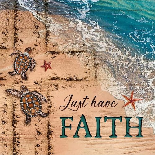 Christ Diamond Painting Kits for Adults Beginners, 5D Beach Cross Religious Diamond Art Kits, DIY Full Round Drill Paint with Diamonds Dots, Home Wall Decor 12 x 16 Inch