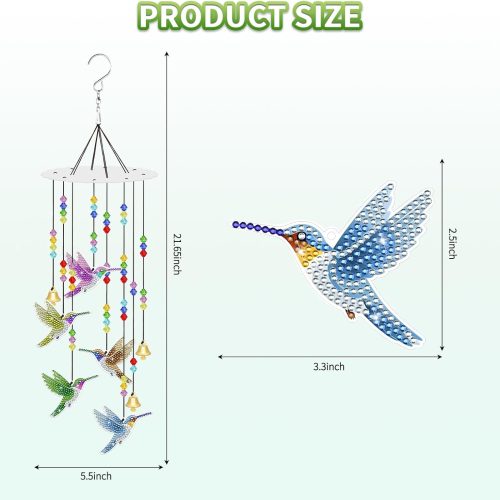 Diamond Art Kits for Adults, Diamond Art Suncatchers, Diamond Painting Kits, Hanging Ornament Suncatcher for Home Garden Window Decor Art DIY
