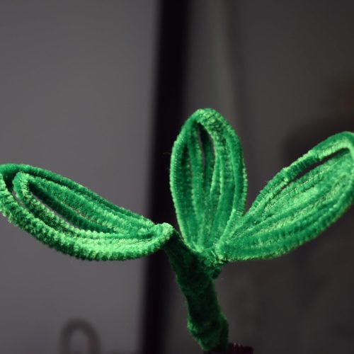 Version 1.0.0 Dark Green Pipe Cleaners Craft (100 Pieces) Chenille Stems for DIY Art Creative Festival Day Decorations (0.24 x 12 Inch)
