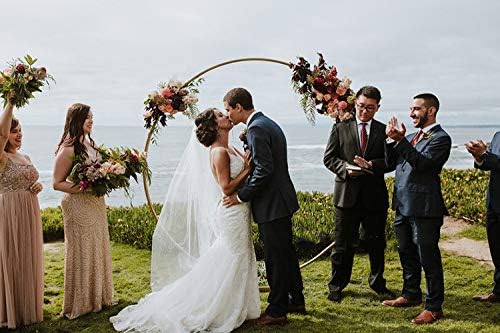 4 H&S BRIDAL Wedding Arch Flowers, 30 Inch Rustic Artificial Floral Swag for Door Lintel, Green Leaves Rose Peony Sunflowers Table Centerpieces Home Decoration