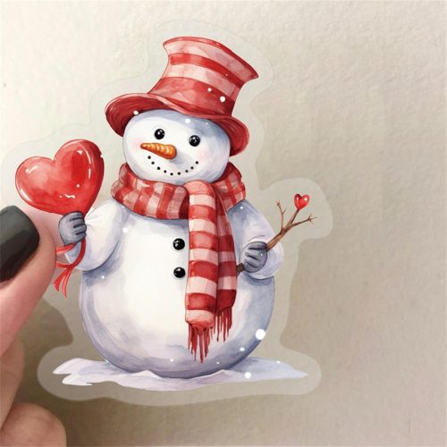 4 50pcs Transparent Love Stickers, Vintage Valentine Waterproof PET for Scrapbook Journaling Photo Album Collage Card Heart Romantic Valentine's Day for Teens and Adults