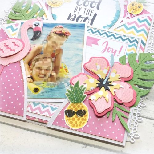 4 7PCS Hawaiian Flower Leaf Metal Die Cuts,Spring Flower Leaves Card Cutting Dies Cut Stencils DIY Scrapbooking Album Decorative Embossing Paper Dies Festival Card Making