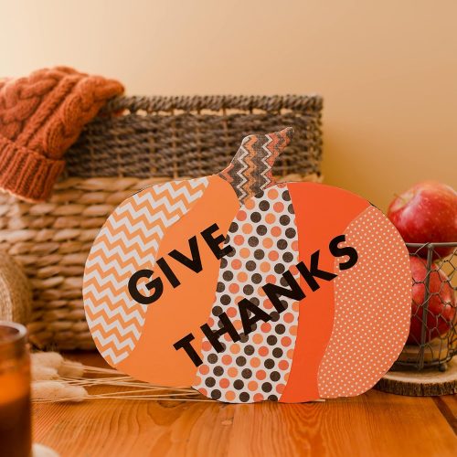 Unfinished Wood Pumpkin Cutout 11 x 10-inch, 1/8 inch Thick, Pack of 3 Pumpkin Crafts, Fall Pumpkins to Decorate, by Woodpeckers