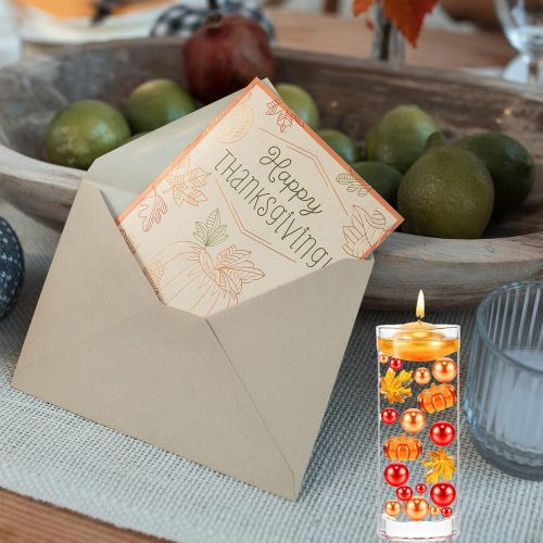 111pcs Thanksgiving Vases Filler Set Faux for Vases Filler Fall Centerpiece for Thanksgiving Halloween Fall
