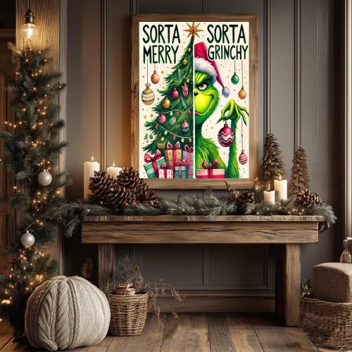 Christmas 5D Diamond Painting Kits for Adults, Christmas Tree Diamond Art Kits for Adults Beginner, DIY Full Round Drill Christmas Gem Art Kits for Home Wall Decor 12x16Inch