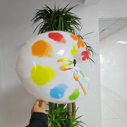 Art Palette Foil Balloons, Drawing Board Balloon,Back to School Balloons for Welcome Back Party/Tie Die Party Supplies/Art Classroom Decor/Teacher Supplies/Creative Classroom Theme/Home Party