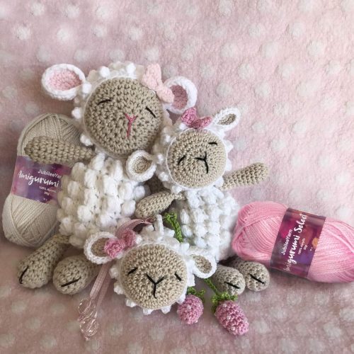 JubileeYarn Amigurumi Select Yarn - Baby Acrylic - Shades of Brown - 4 Skeins