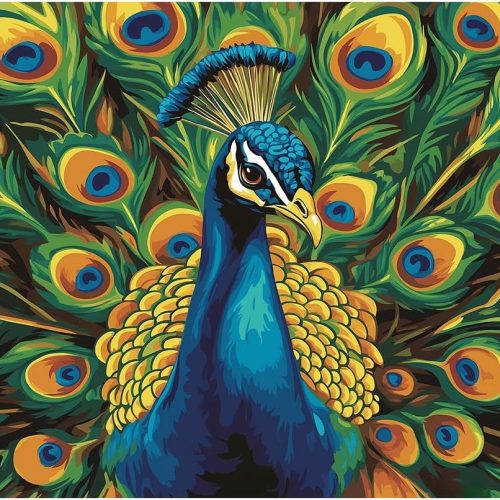 4 Natuyalo Animal Paint by Numbers Kit for Adults - Dog on The Blanket Painting by Number on Canvas Without Frame, DIY Acrylic Art Crafts for Ideal Gift Home Wall Decor (16x20 Inch)