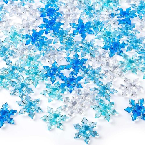 4 120Pcs Mini Halloween Acrylic Ornaments Vase Filler Mini Ghost Skull Skeleton Witch Hats Bones Spider Acrylic Pumpkin Crystals Gems Table Scatters for Halloween Decoration Party Favors Craft