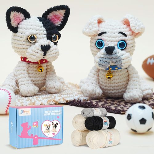 Crochet Kit for Beginners, Crochet Animal Kits, Crocheting Kit for Starters, Learn to Crochet with Step-by-Step Video Tutorials, Beginner Crochet Kit for Adults(Chameleons)