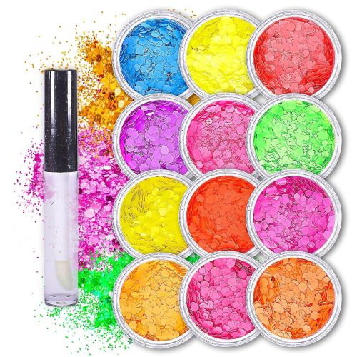 Glitter Body Glue & Face Glue - Face Glitter Makeup Primer for Eye, Face, Skin, Body Adhesive & More | Use with Glitter, Body Jewels, Rhinestones, Makeup and Rave Festival Accessories