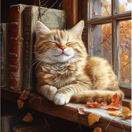obterie Cat Paint by Numbers Kit for Adults Beginner Books Oil Painting Kit Adult Paint by Number Kits on Canvas DIY Painting for Beginners Art by Numbers for Gifts Home Wall Decor 16x20 Inch