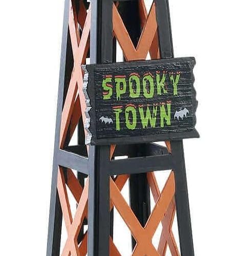 Lemax Evil Pumpkin Water Tower #83341