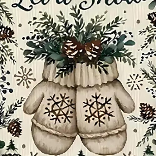 Diamond Art Kits for Adults Beginner- Christmas Glove DIY Modern Diamond Painting Kits 5D Diamond Dots Gem Art Crafts with Tools Round Full Drill Funny Crafts for Home Wall Decor&Gift 12x16 inch