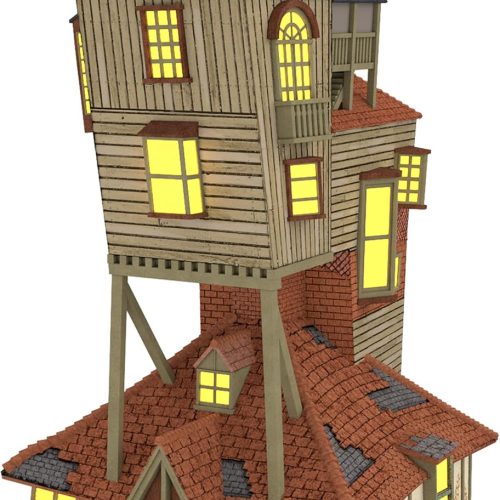 1 Hallmark Keepsake Christmas Ornament, Harry Potter The Burrow, Gifts for Harry Potter Fans