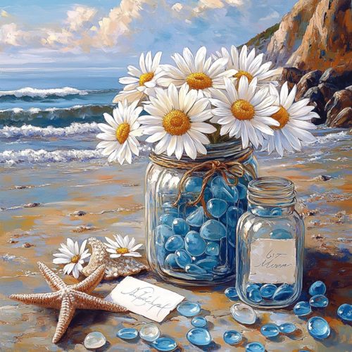 GOUOYANA Diamond Art Kits for Adults, Flower 5D Diamond Art Set (Suitable for Beginners), Gem Dots Premium Home Wall Decoration Gift (11.8x15.7 Inch)
