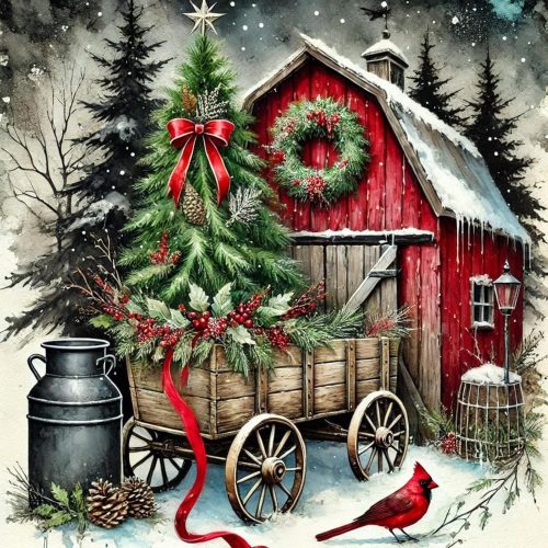 1 CSZPPQAF 5D Diamond Painting Kits for Adults, Christmas Tree House Snow Scene Diamond Art Kits for Adults Beginner, DIY Full Drill Diamond Dots Gem Art for Home Decor 13.7x13.7 Inch