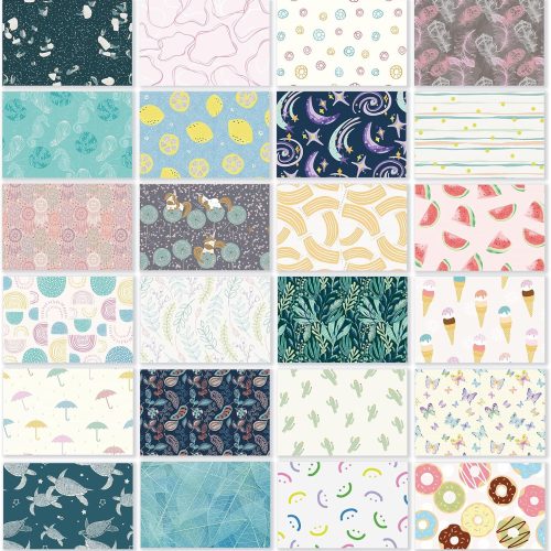 24 Pack Blank Greeting Cards for All Occasions, 4" x 6" Boxed Greeting Note Cards with Self-adhesive Envelopes, 24 Unique Designs - No Repeats